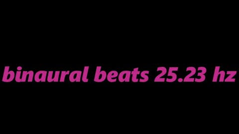 binaural beats 25 23 hz