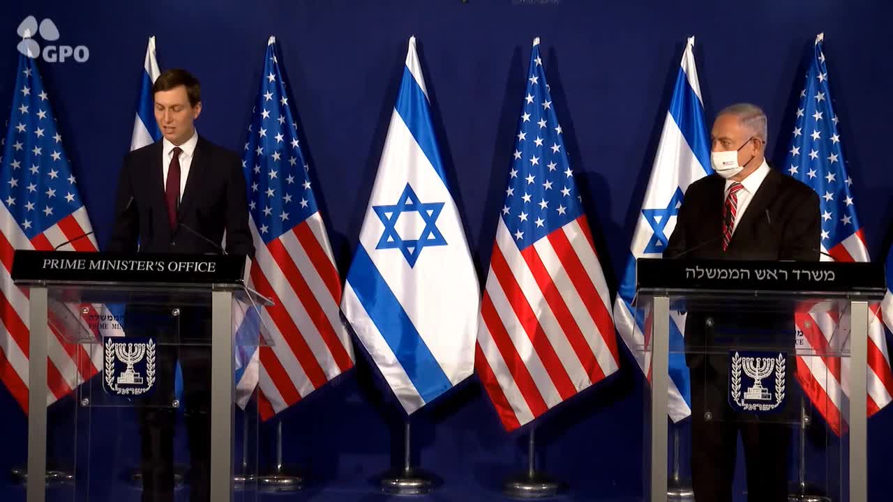 JARED KUSHNER PUBLICLY THANKS GD FOR PEACE IN THE MIDDLE EAST