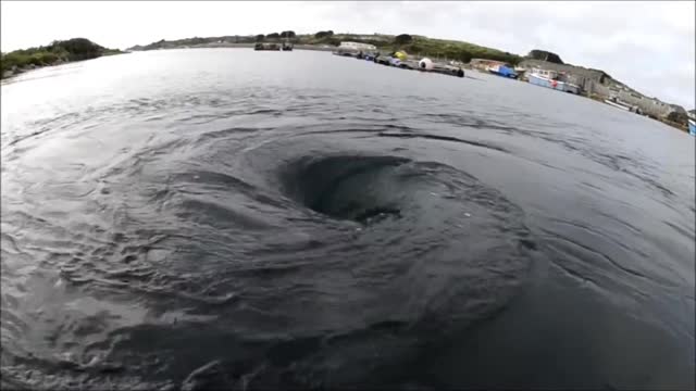 Dangerous Ocean Whirlpool😱