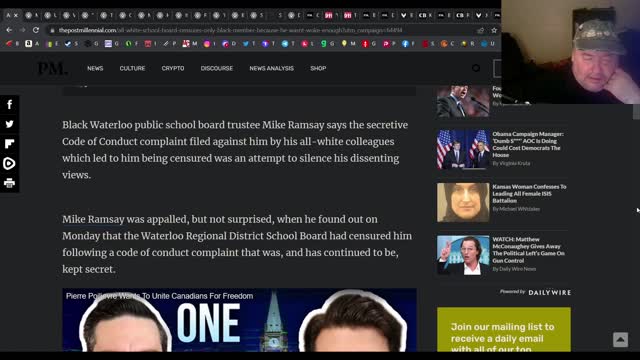 All white school board target black man on same school board