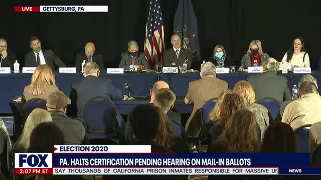 President Trumps legal team hearing in Pennsylvania