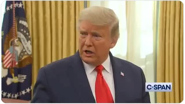 President Trump is Asked If He Trusts AG Barr