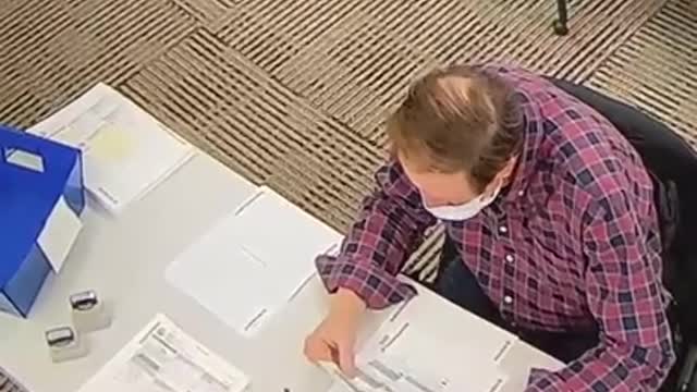 Voter Fraud Caught on Camera!