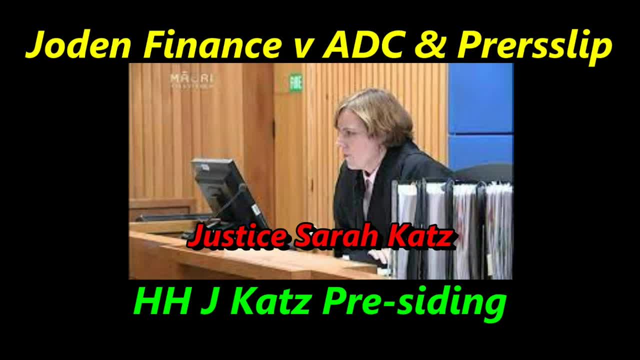 Joden Finance v Auckland District Court - Sarah Katz - 8 December 2020 AHC - Part 1 of 4