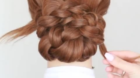 How to have a cool hair style in rush time of you are life