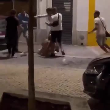 Cultural enrichers in Portugal harass the wrong Portuguese.