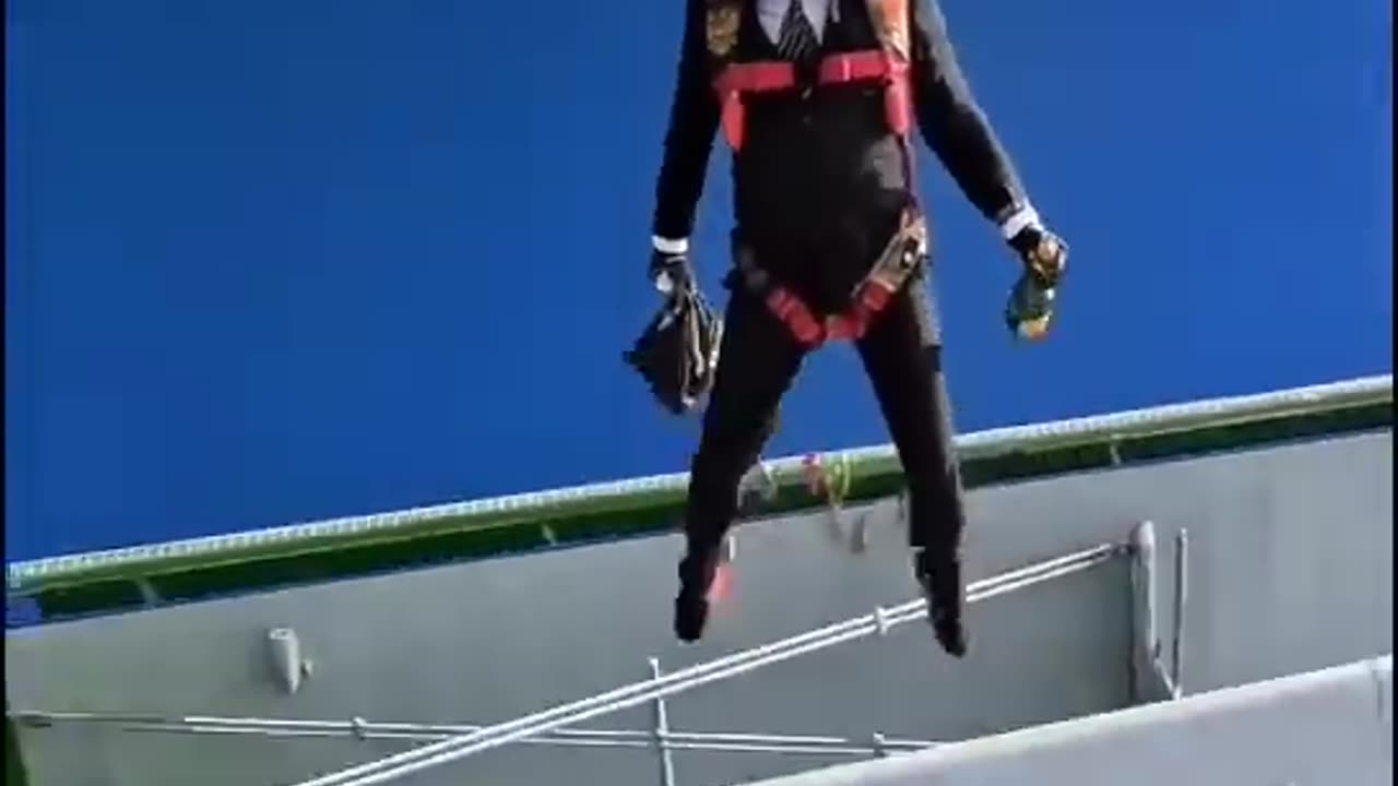 Sky diving