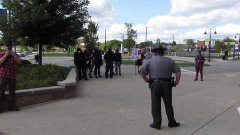 Based Crusader vs Brainwashed Liberals in Cleveland - Alex Jones Was Right