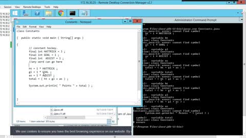 Learn to Program with Java version 11 - Part 05 : Write Java constants #getajobinit