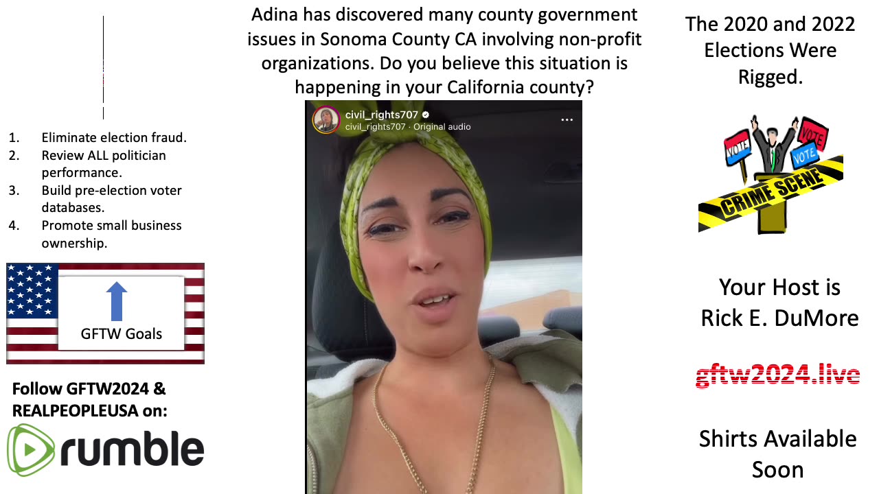 Adina Knows How To Resource Potential California Government Financial Malfeasance