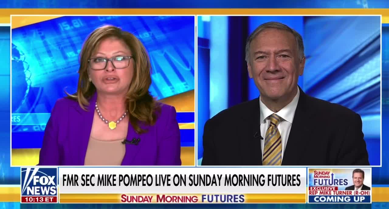 MIKE POMPEO was asked "Are you planning to run for PRESIDENT in 2024?"