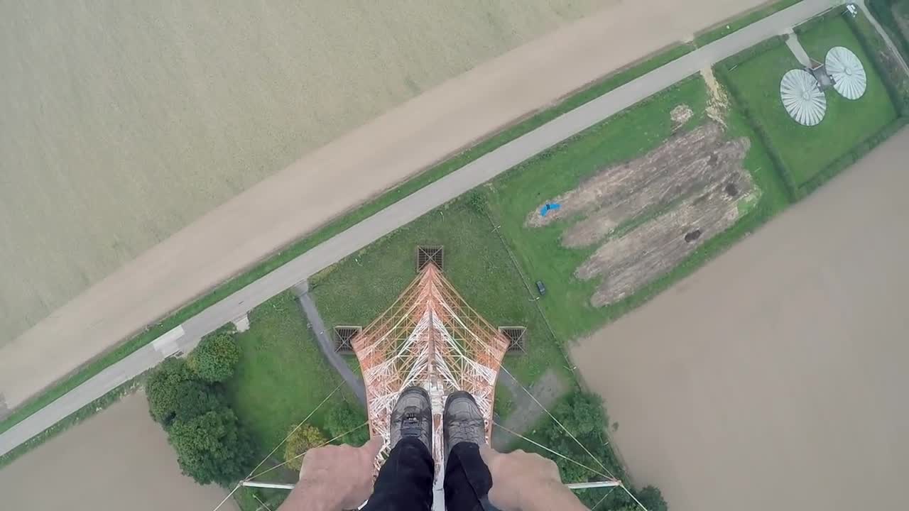 Plank of Death_ Scariest BASE JUMP Exit Ever_ _ Andrew Toyer