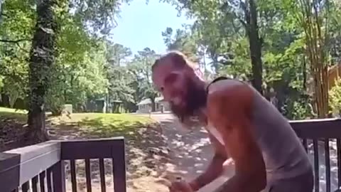 He got sick of delivery drivers throwing his parcels kindness to solve the issue