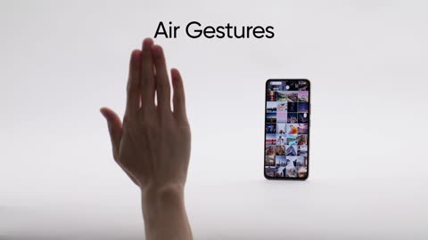 New Air gesture smartphone