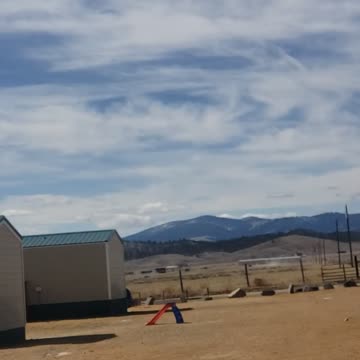 Our sky is sprayed up