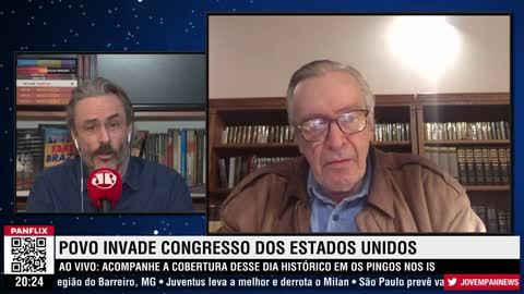 Professor Olavo de Carvalho comenta invasão do Congresso dos EUA