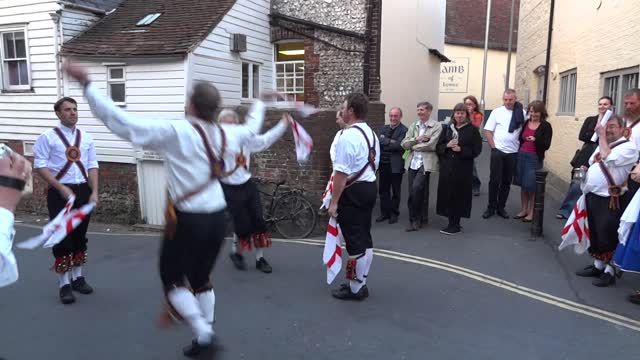 Brighton Morris Men at the Lewes Arms