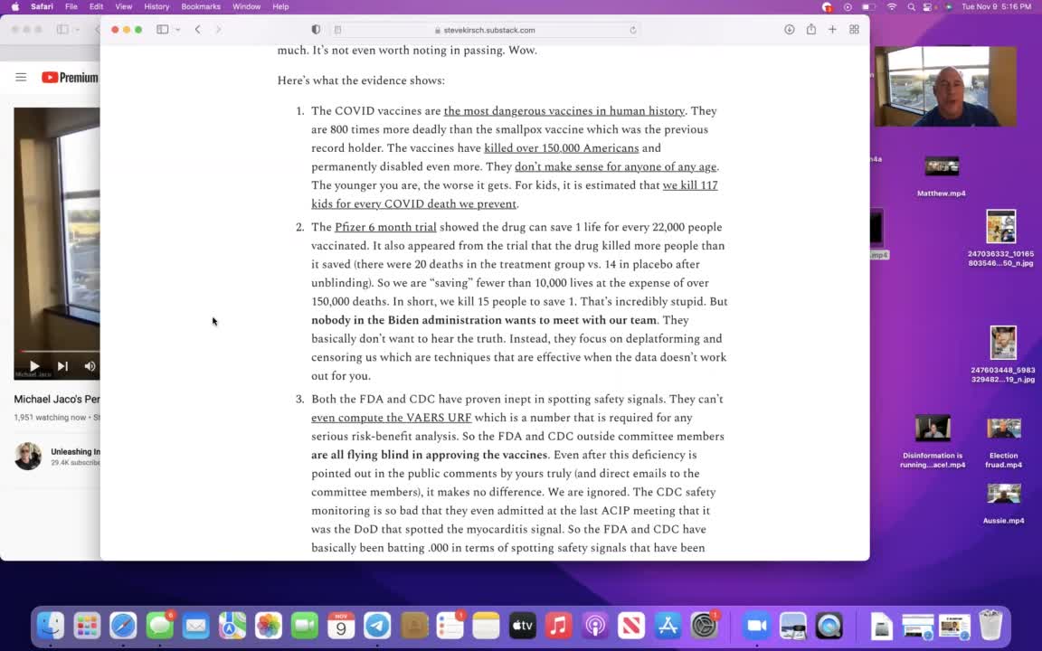 Michael Jaco 11-9-21