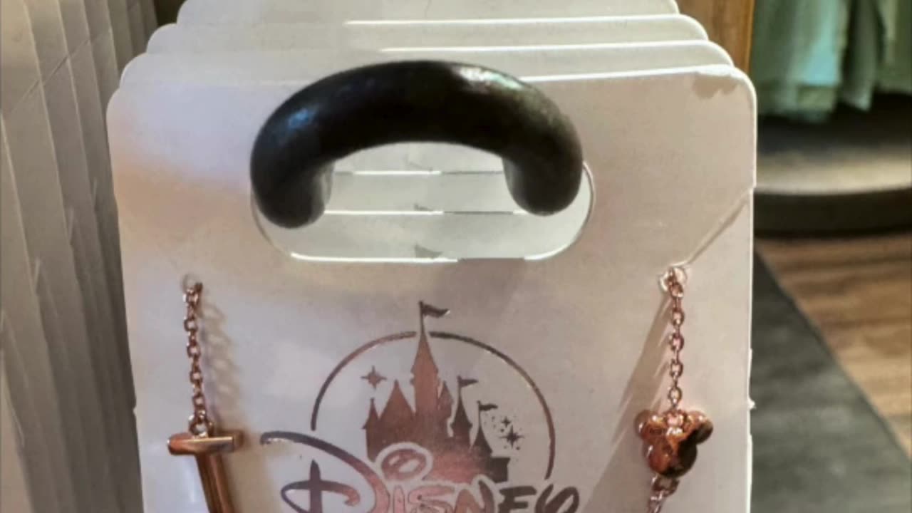 Disney Parks Mickey Mouse Gold Color Letter T Necklace New Style #shorts