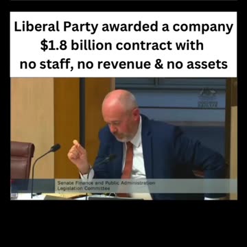 Australia; Is This Corruption?