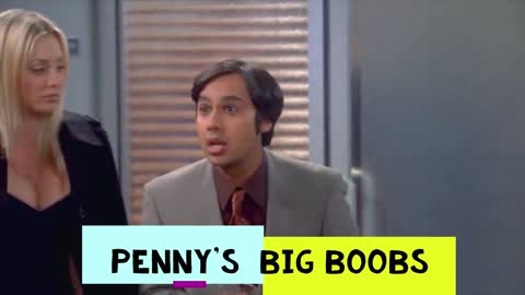 The big bang theory Penny's Big Boobs