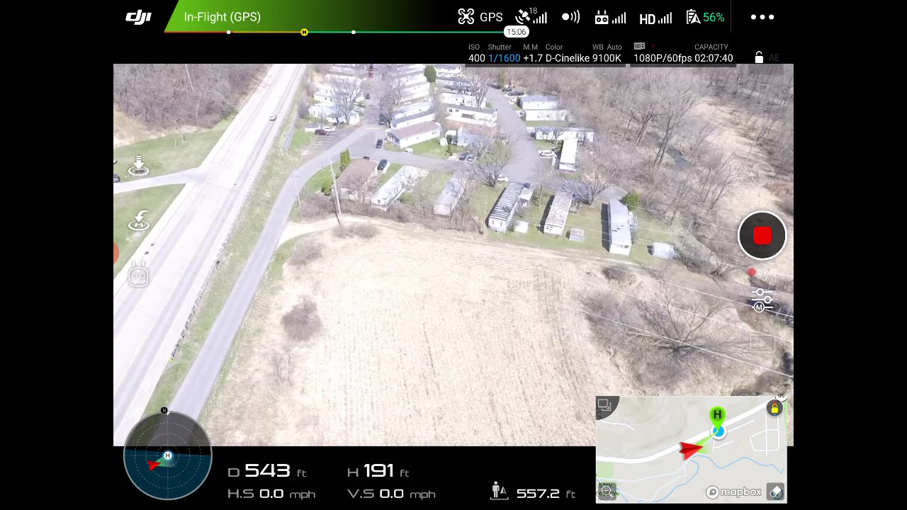 Drone Flight to the Farm