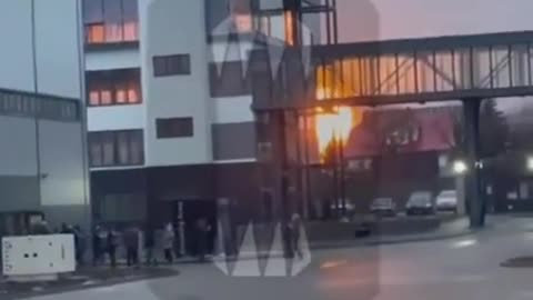 Cruise Missile hitting Ivano-Frankivsk