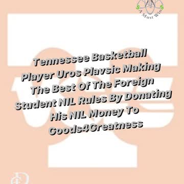 Tennessee Basketball NIL