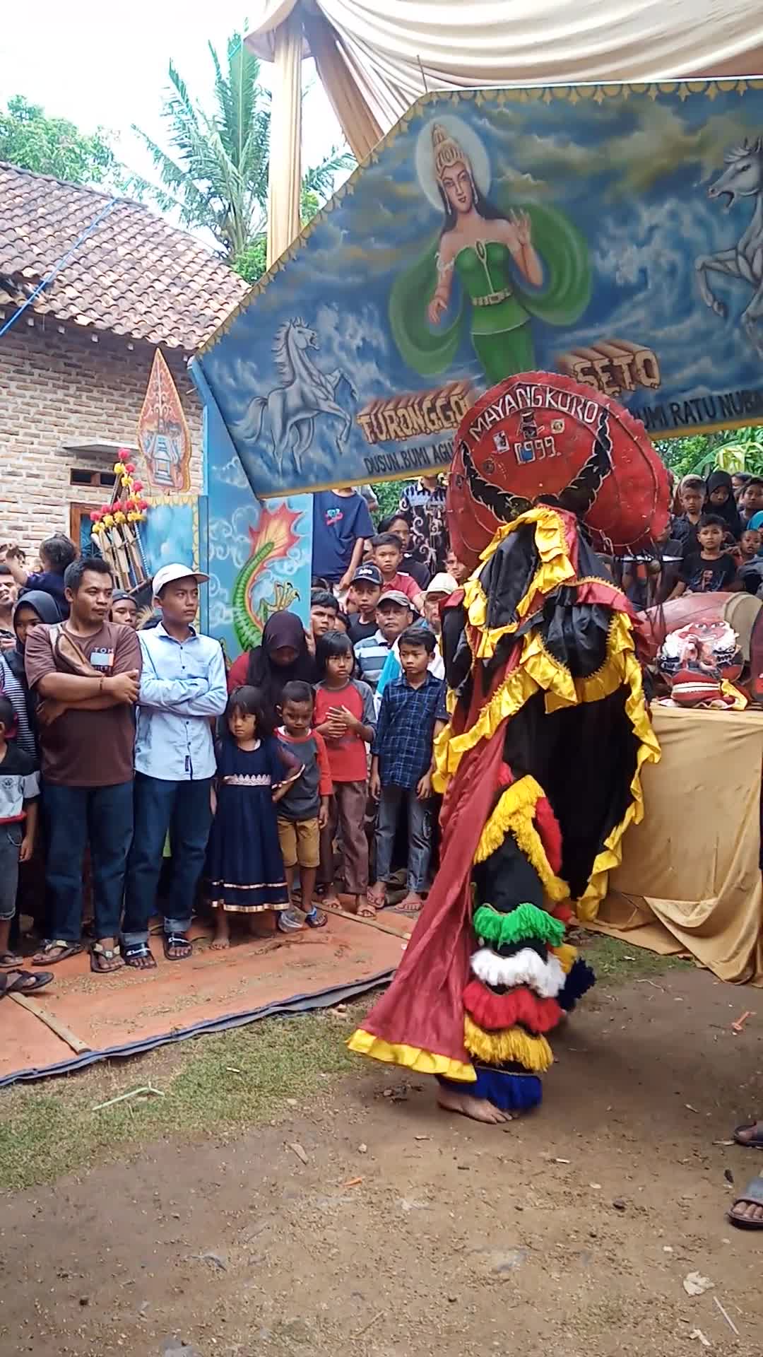 art Indonesia the rampak barong