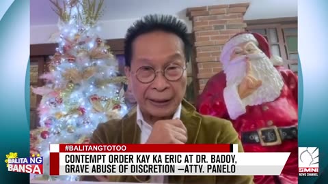 Contempt order kay Ka Eric at Dr. Badoy, grave abuse of discretion —Atty. Panelo