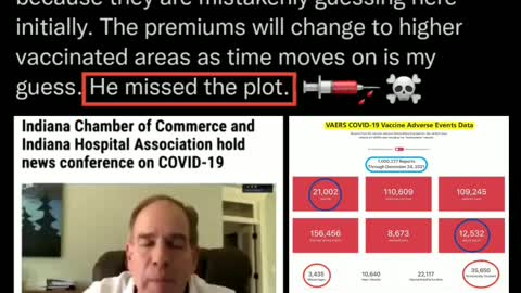 DEATHS and DISABILITIES are skyrocketing (from the Vaccines) - Life Insurance CEO