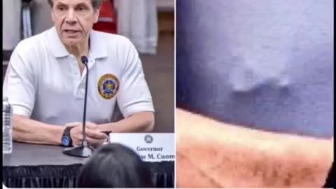 Deep state pervert Cuomo's nipple bars..