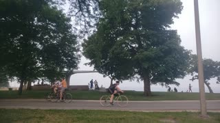 AFoggy Day Along Chicago's Lakefront