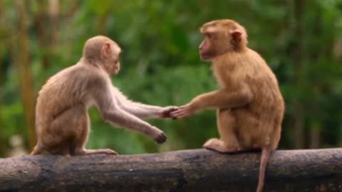 Funny animals-Monkey