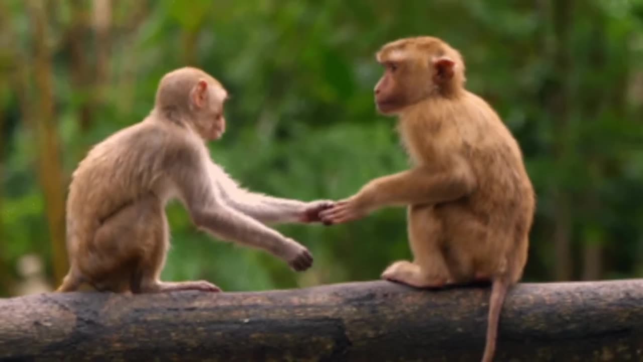 Funny animals-Monkey