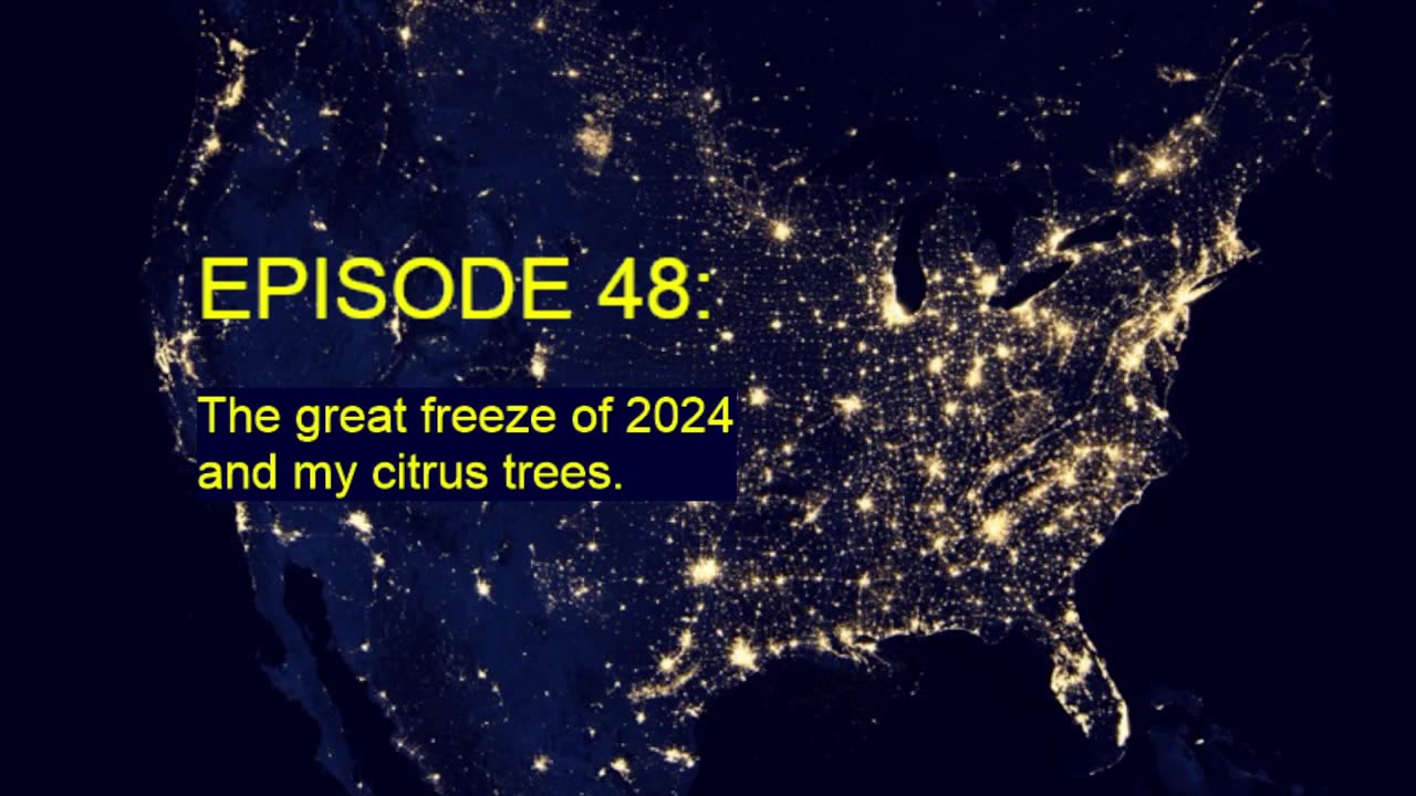 EPISODE 48: The great freeze of 2024 hits south east texas