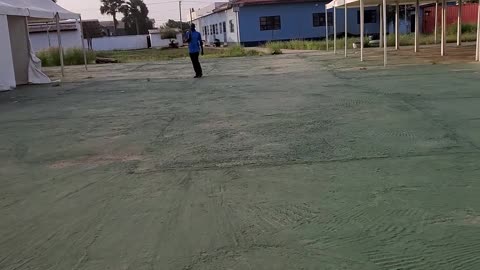 Covid19 Center in The Gambia 🇬🇲 near the Turntable