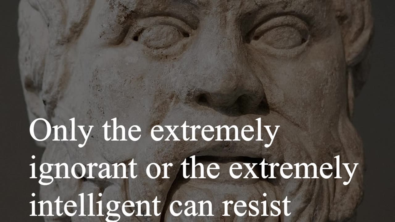 Socrates Quote - Only the extremely ignorant or the extremely intelligent can resist change...