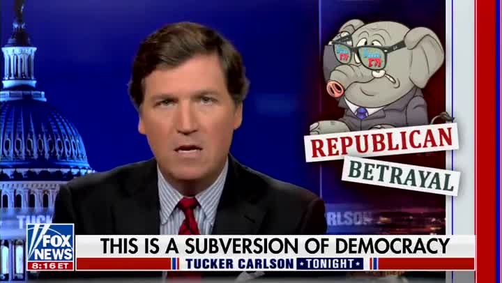 Tucker Carlson rips into the RINOs who voted to take your 2A rights away: