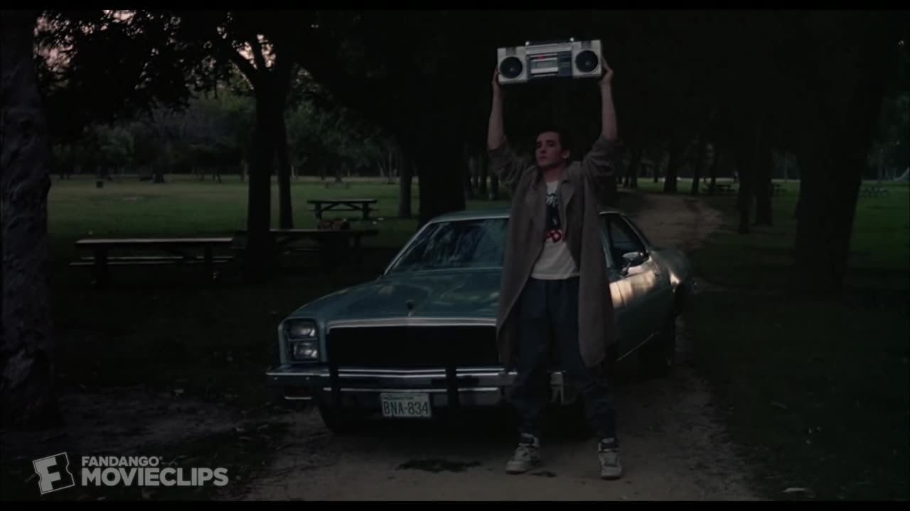 Say anything 1989 Boombox Serenade