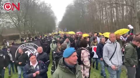 'Police for Freedom': Netherlands Officers Demonstrate Against Coronavirus Lockdowns