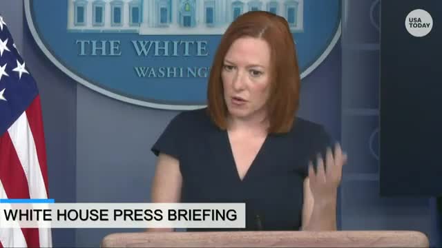 White House Press Secretary Jen Psaki holds press briefing