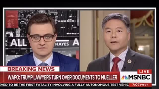 Ted Lieu Threatening Widespread Violent Extremism if he doesn’t get his way.