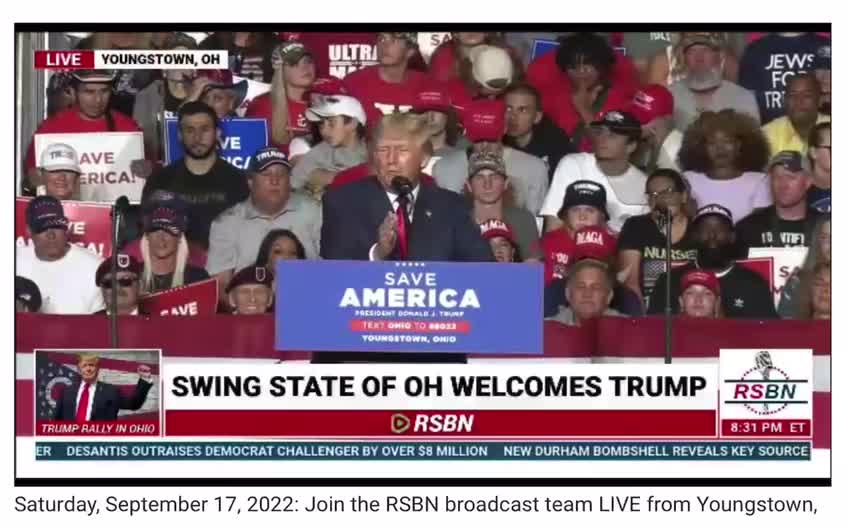 DJT 🇺🇸 “Israel, these people are trying to take over Congress.”