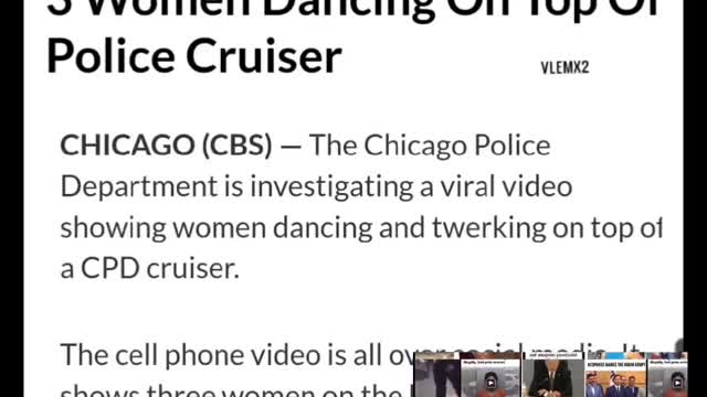 Chicago Police Investigating Women Twerking on Police SUV Cruiser