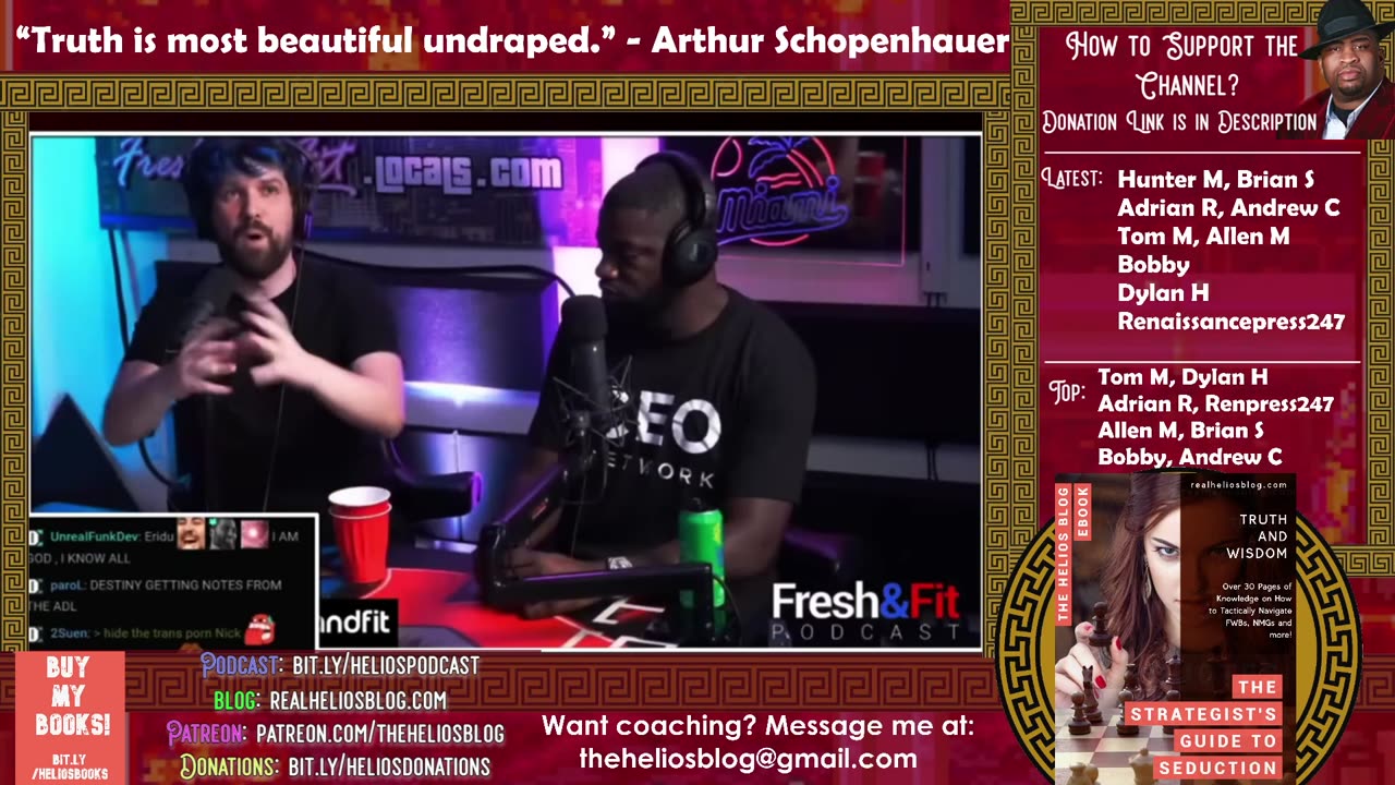 Sneako and Jon Zherka Heated Debate on @FreshandFit {Reaction} | Helios Blog 964