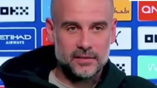 Manager of Manchester City, Pep Guardiola: "If Money's Not Involved, There's Not Wars"