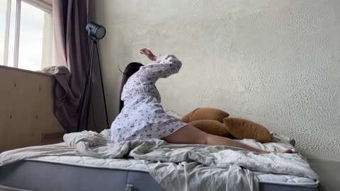 Bedroom Stretching Gymnastics