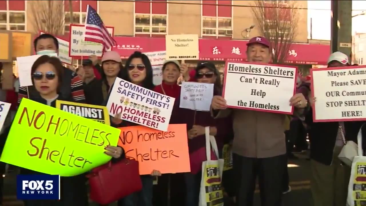 Bensonhurst, Brooklyn residents rally against homeless shelter