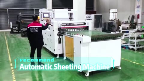 Automatic Sheeting Machine for Paper Rolls Jumbo Rolls A4 Paper